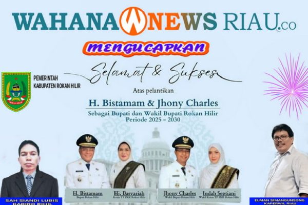 Bupati dan Wakil Bupati Riau Periode 2025-2030