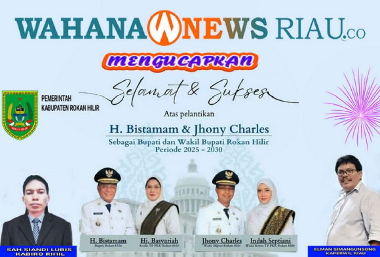 Bupati dan Wakil Bupati Riau Periode 2025-2030